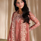 Azure Luxe Embroidered 3 Piece Unstitched Suit (Lilywood)