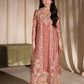 Azure Luxe Embroidered 3 Piece Unstitched Suit (Lilywood)