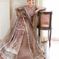 Roheenaz whisper of grace Unstitched chiffon vol. II | 3-piece luxury suit (Maeve)