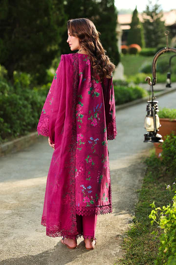 Rang Rasiya - Embroidered Lawn Stitched 3 Piece Suit (Mahra)