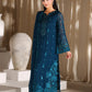 Azure Luxe Embroidered 3 Piece Unstitched Suit (Majestic Teal)