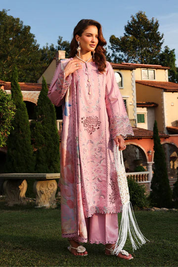 Rang Rasiya - Embroidered Lawn Stitched 3 Piece Suit (Manha)
