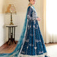 Roheenaz whisper of grace Unstitched chiffon vol. II | 3-piece luxury suit (Marcella)