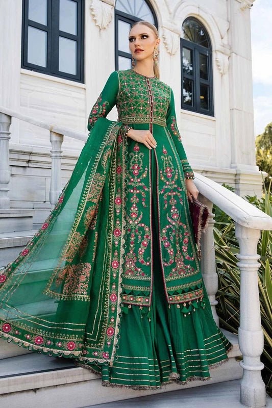 Maria b CST-811 Unstitched Embroidered Cotton Satin