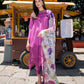 Hemline By Mushq - Embroidered Lawn 3 Piece stitched Suit (MARIEL)