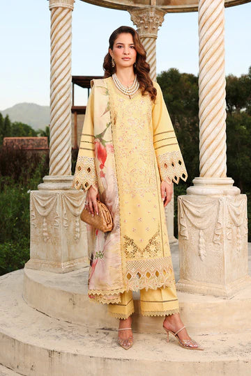 Rang Rasiya - Embroidered Lawn Stitched 3 Piece Suit (Mirha)