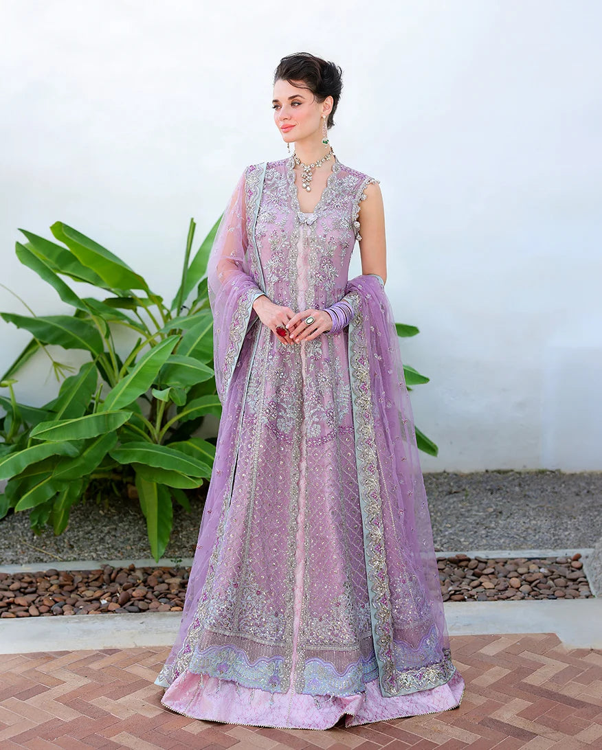 Mushq Bachelorette Chiffon Embroidered 3-Piece Unstitched Suit (Miss Mischief)