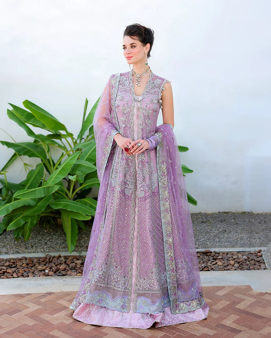 Mushq Bachelorette Chiffon Embroidered 3-Piece Unstitched Suit (Miss Mischief)