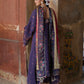 Hussain Rehar by Zun - Embroidered Lawn 3 Piece Unstitched Suit – Purple (Mor)