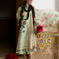 Hussain Rehar by Zun - Embroidered Lawn 3 Piece Unstitched Suit – Mint Green (Nane)