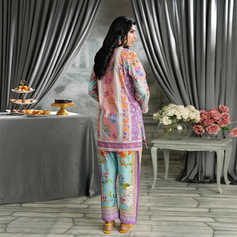 REGALIA Lawn RTW Printed Co-Ord Set – 2 Piece | CB1-7
