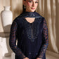 Azure Luxe Embroidered 3 Piece Unstitched Suit (Nova Night)