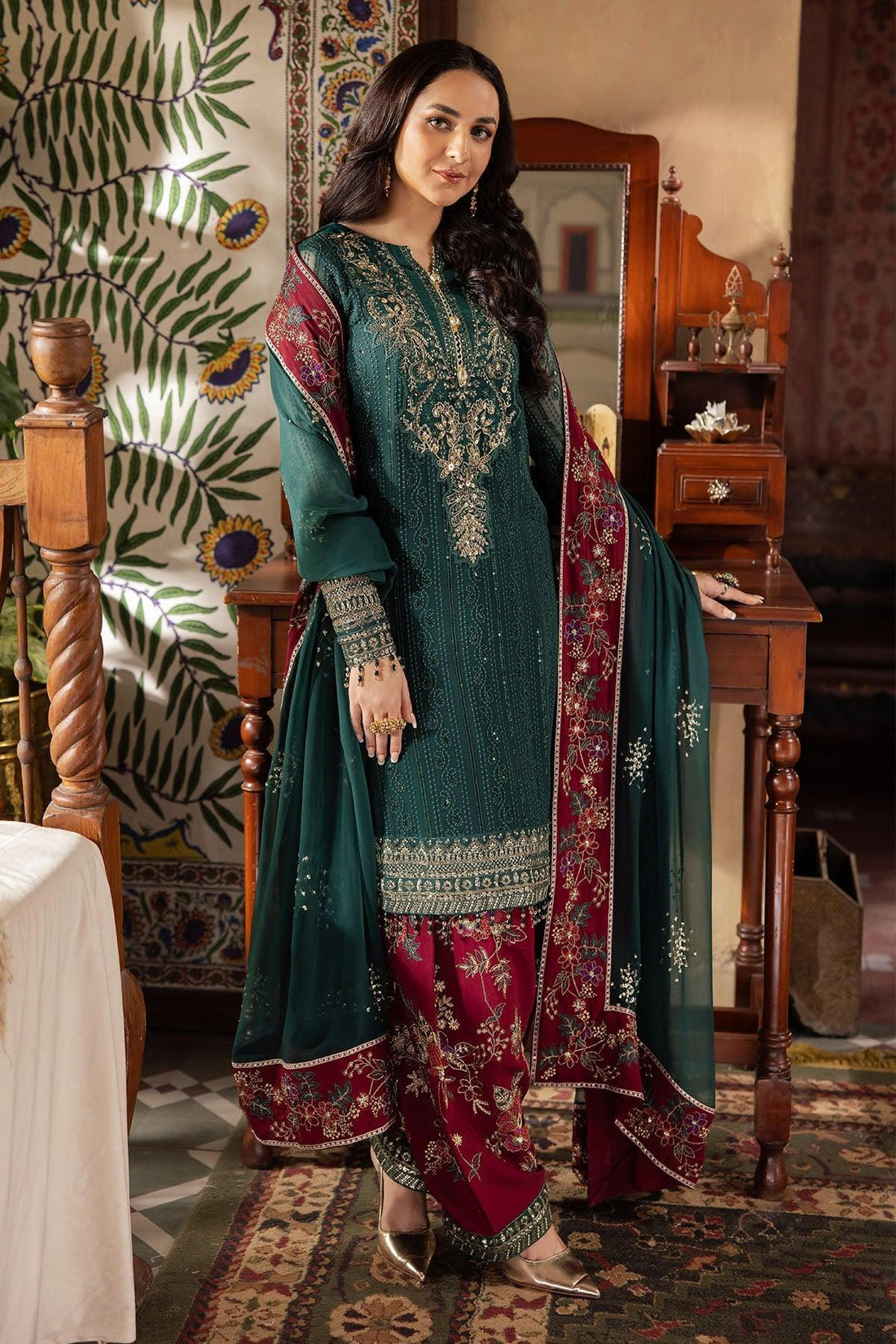 Nureh NL-74 MAHROO Alfaaz Festive Collection