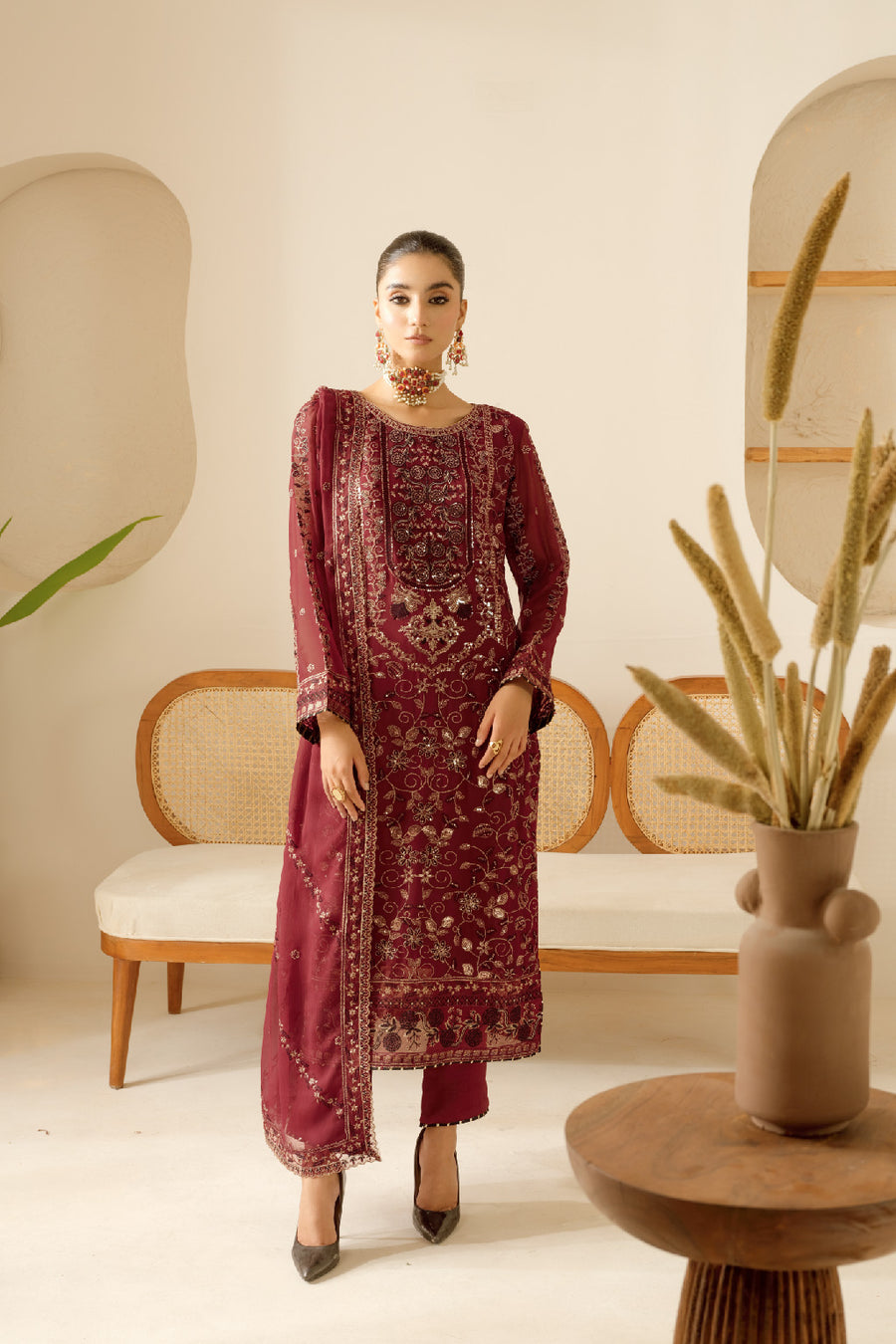 Ramsha BB-105 Sonehri vol 1 Chiffon Collection