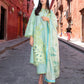 Hemline By Mushq - Embroidered Lawn 3 Piece Unstitched Suit (PALOMA)