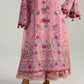 Hussain Rehar by Zun - Embroidered Lawn 3 Piece Unstitched Suit – Pink (Pembe)