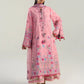 Hussain Rehar by Zun - Embroidered Lawn 3 Piece Unstitched Suit – Pink (Pembe)