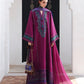 Mushq Nuvera 26 Embroidered 3-Piece Unstitched Suit (Reina Rouge)