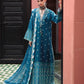 Mushq Nuvera 26 Embroidered 3-Piece Unstitched Suit (Rouge Sapphire)