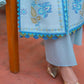 Inlays Mahnur – Embroidered Lawn 3 Piece Unstitched Suit with Chiffon Dupatta (ST-02)