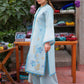 Inlays Mahnur – Embroidered Lawn 3 Piece Unstitched Suit with Chiffon Dupatta (ST-02)