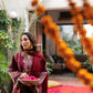 Inlays Mahnur – Embroidered Lawn 3 Piece Unstitched Suit with Chiffon Dupatta (ST-06)