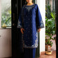 Inlays Mahnur – Embroidered Lawn 3 Piece Unstitched Suit with Chiffon Dupatta (ST-10)