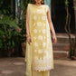 Inlays Mahnur – Embroidered Lawn 3 Piece Unstitched Suit with Chiffon Dupatta (ST-11)