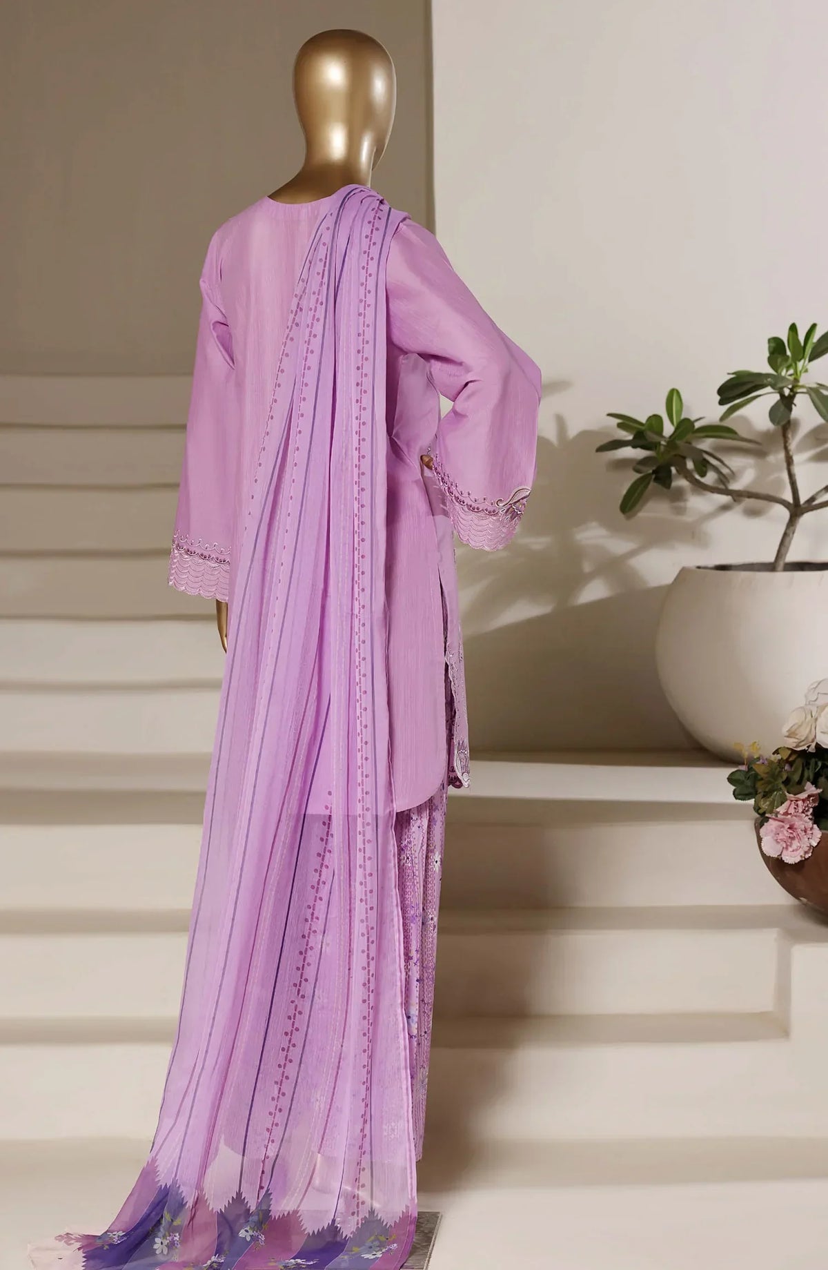 Sadabahar Eclair Embroidered Lawn Stitched 3 Piece Suit