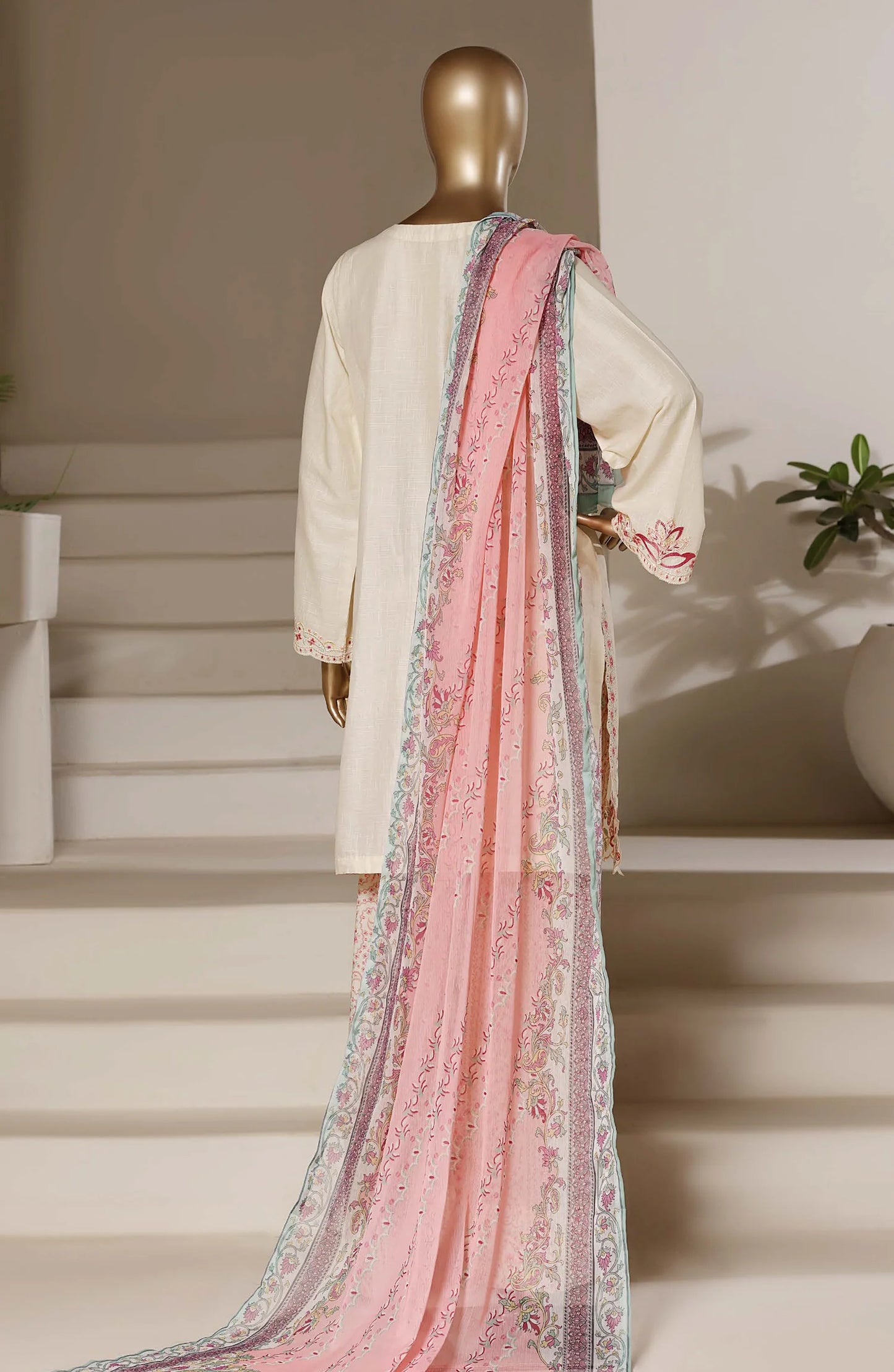 Sadabahar Eclair Embroidered Lawn Stitched 3 Piece Suit