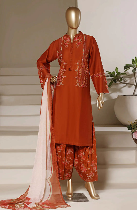 Sadabahar Eclair Embroidered Lawn Stitched 3 Piece Suit