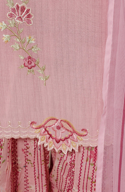 Sadabahar Eclair Embroidered Lawn Stitched 3 Piece Suit
