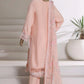Sadabahar Luxury Embroidered Formal Stitched 3 Piece Suit – D-09 (Pink)
