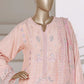 Sadabahar Luxury Embroidered Formal Stitched 3 Piece Suit – D-09 (Pink)