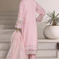 Sadabahar Luxury Embroidered Formal Stitched 3 Piece Suit – D-02 (Pink)