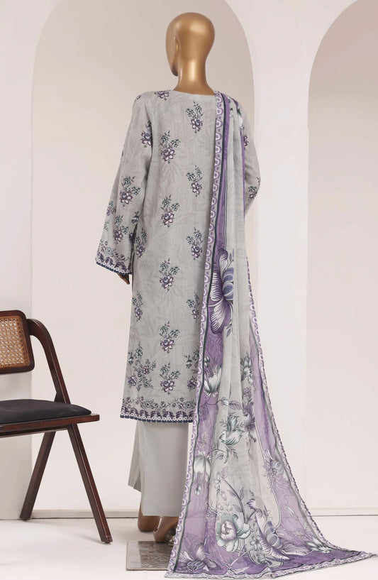 Sadabahar Printed Lawn Vol -10 Stitched 3 Piece Suit (D-03)