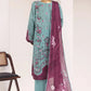 Sadabahar Printed Lawn Stitched 3 Piece Suit (D-01)