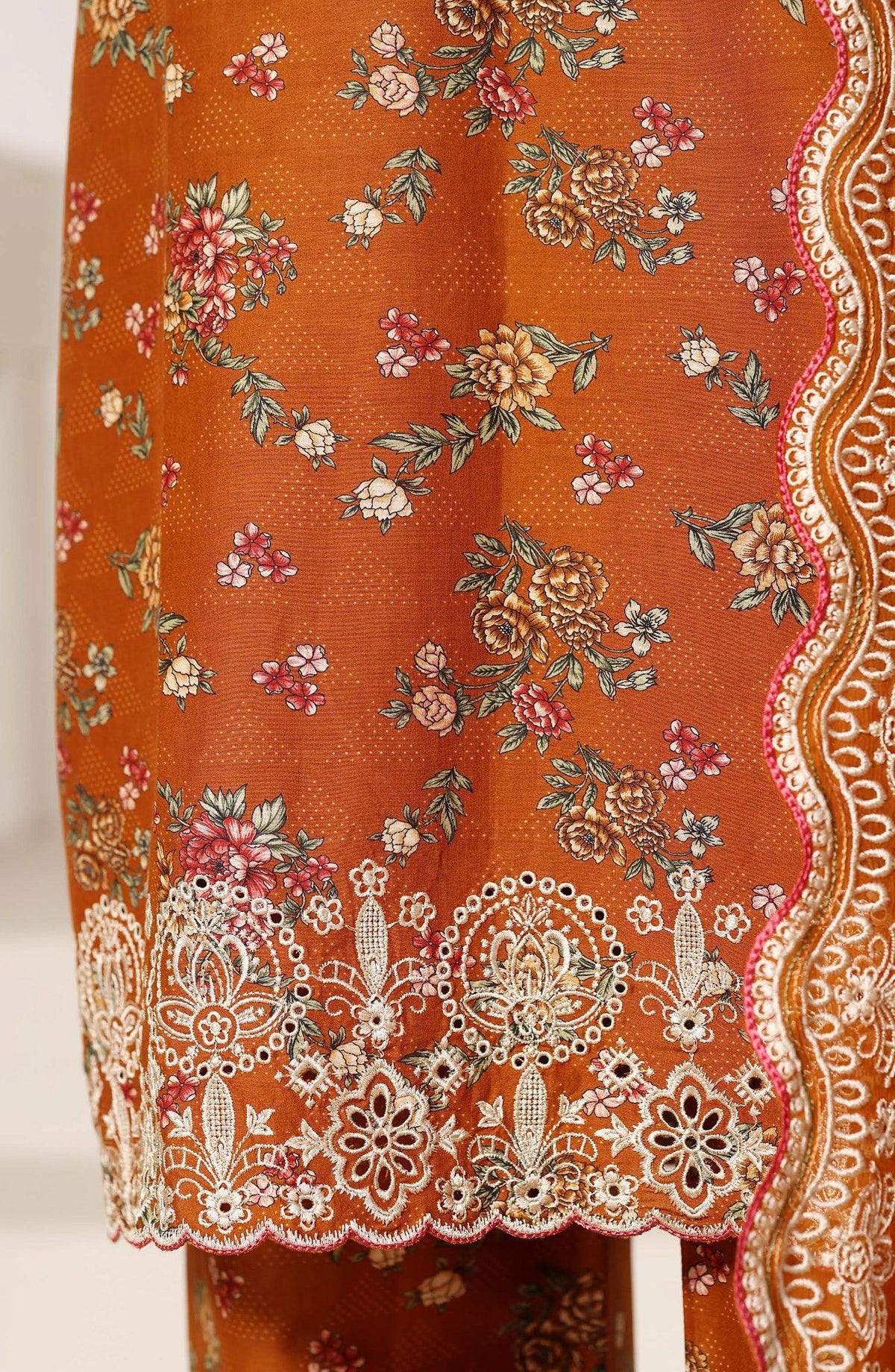 Sadabahar Regal Embroidered Lawn Stitched 3 Piece Suit