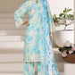 Sadabahar Regal Embroidered Lawn Stitched 3 Piece Suit