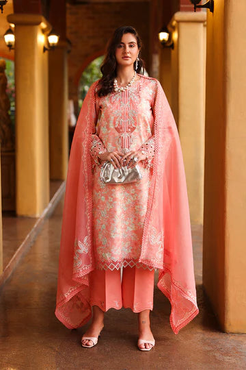 Rang Rasiya - Embroidered Lawn Stitched 3 Piece Suit (Safina)