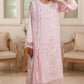 Sakoon by Casual Lite Volume 26 Embroidered Cotton Lawn Stitched 3 Piece Suit (The Pinkish)