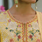 Sakoon by Casual Lite Volume 26 Embroidered Cotton Lawn Stitched 3 Piece Suit (The Yellow)