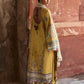 Hussain Rehar by Zun - Embroidered Lawn 3 Piece Unstitched Suit – Yellow (Sari)