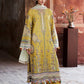 Hussain Rehar by Zun - Embroidered Lawn 3 Piece Unstitched Suit – Yellow (Sari)