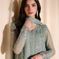 Azure Luxe Embroidered 3 Piece Unstitched Suit (Satin Sage)