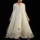 Hussain Rehar by Zun - Embroidered Lawn 3 Piece Unstitched Suit – White (Sefi)