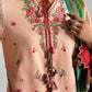 Hussain Rehar by Zun - Embroidered Lawn 3 Piece Unstitched Suit – Peach (Seftali)