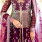 Roheenaz whisper of grace Unstitched chiffon vol. II | 3-piece luxury suit (Selen)