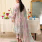 Mushq Soleil 3 Piece stitched Lawn Suit (Serena Bloom)