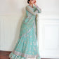 Roheenaz whisper of grace Unstitched chiffon vol. II | 3-piece luxury suit (Theodora)